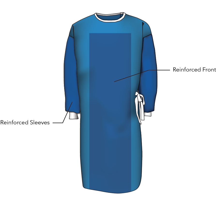 Reinforced Surgical Gown - 20 Bundles