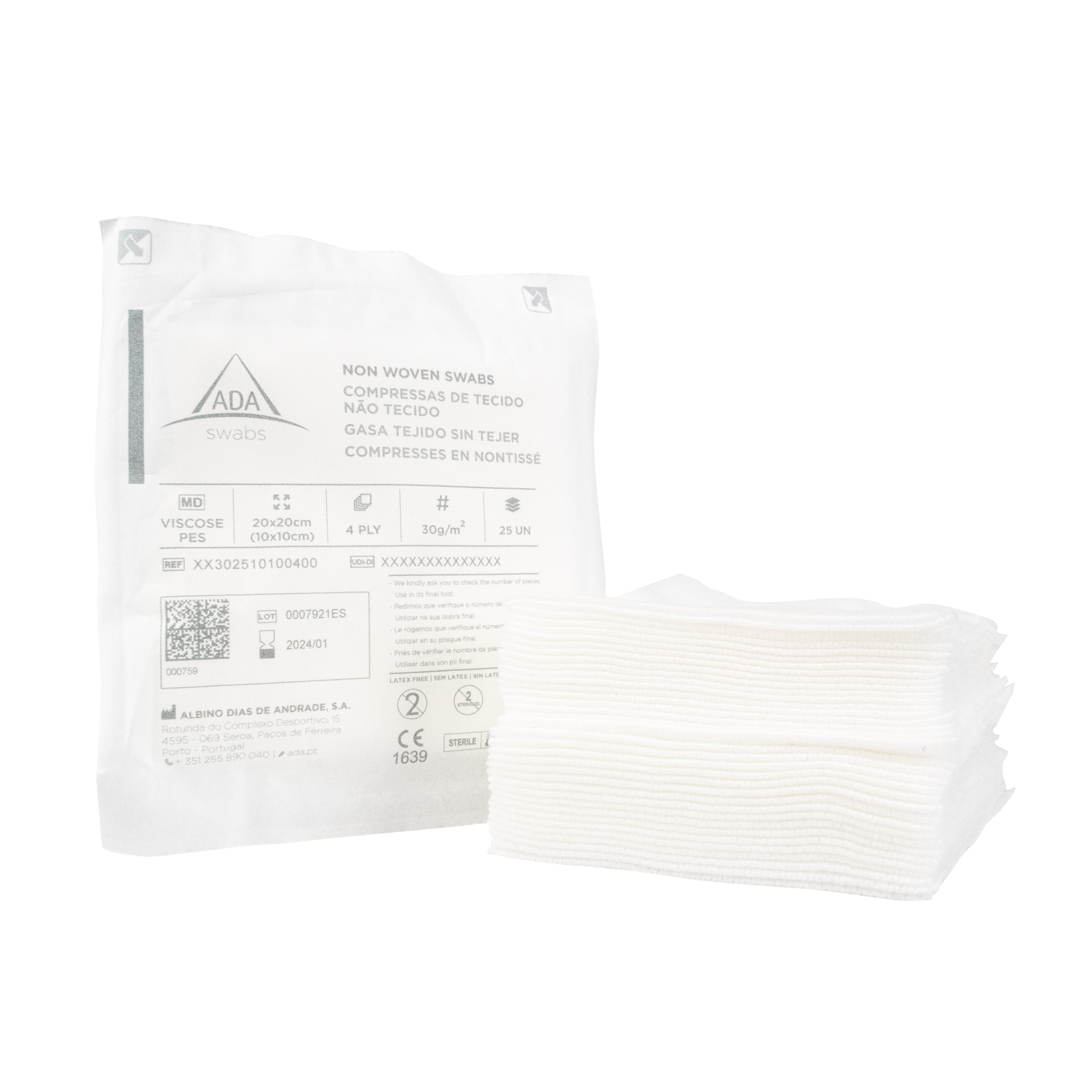 Non-Woven Sterile Swabs (250pk)