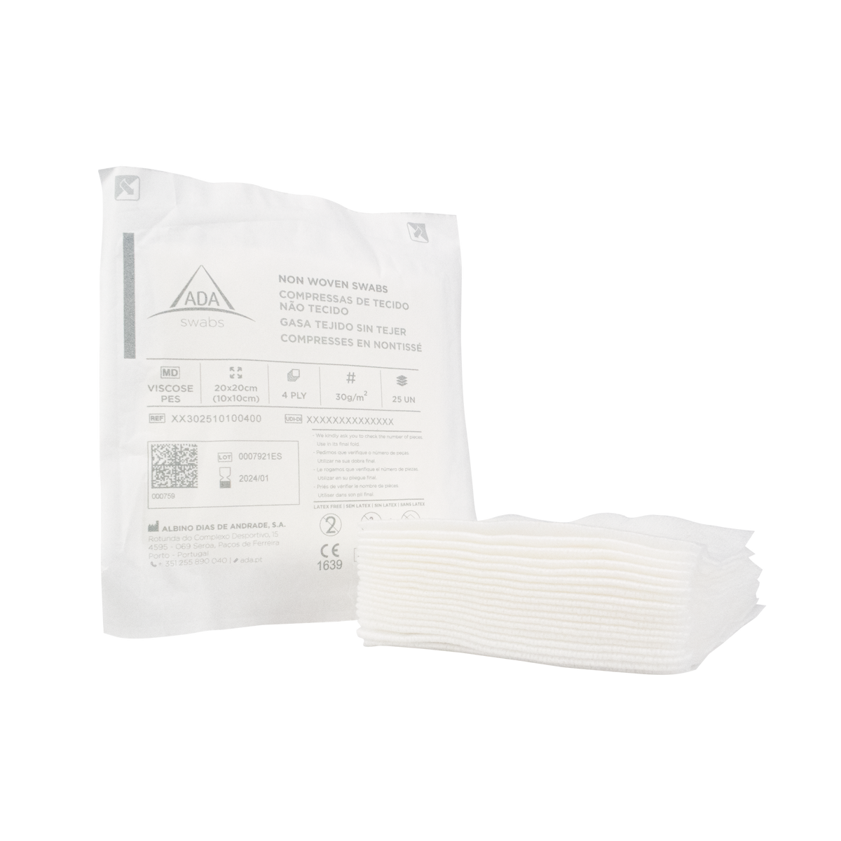 Non-Woven Sterile Swabs (250pk)