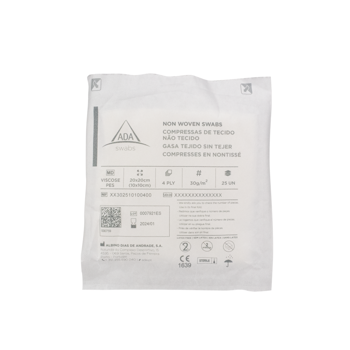 Non-Woven Sterile Swabs (250pk)